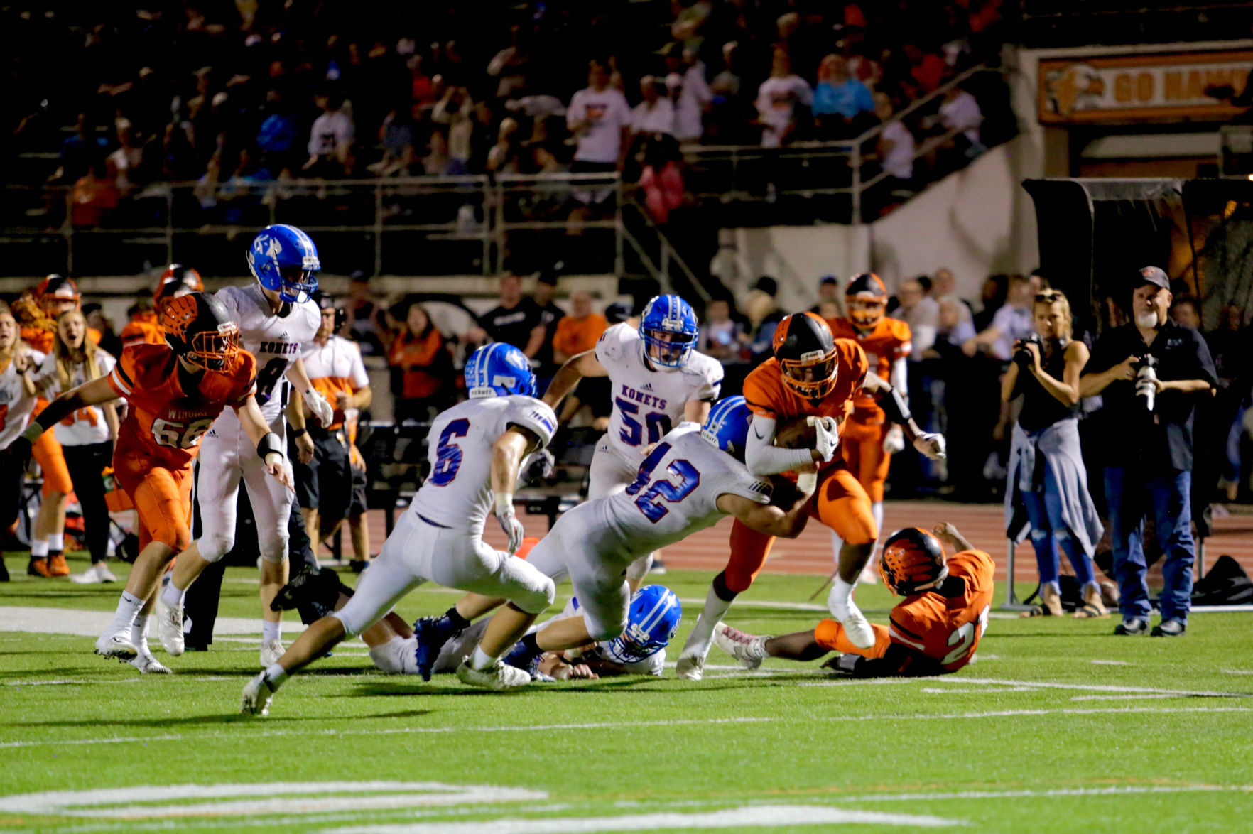 Winona Senior High School Football Homecoming vs Kasson-Mantorville
